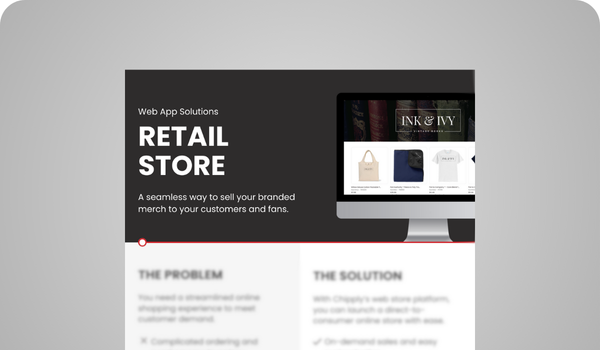 Sell Sheet - Retail