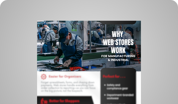 Why Web Stores Work for Manufacturing