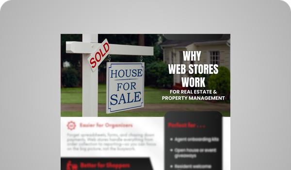 Why Web Stores Work for Real Estate