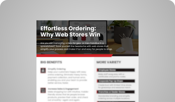 Why Web Stores Win 