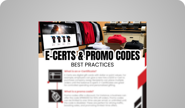 E-Certs & Promo Codes