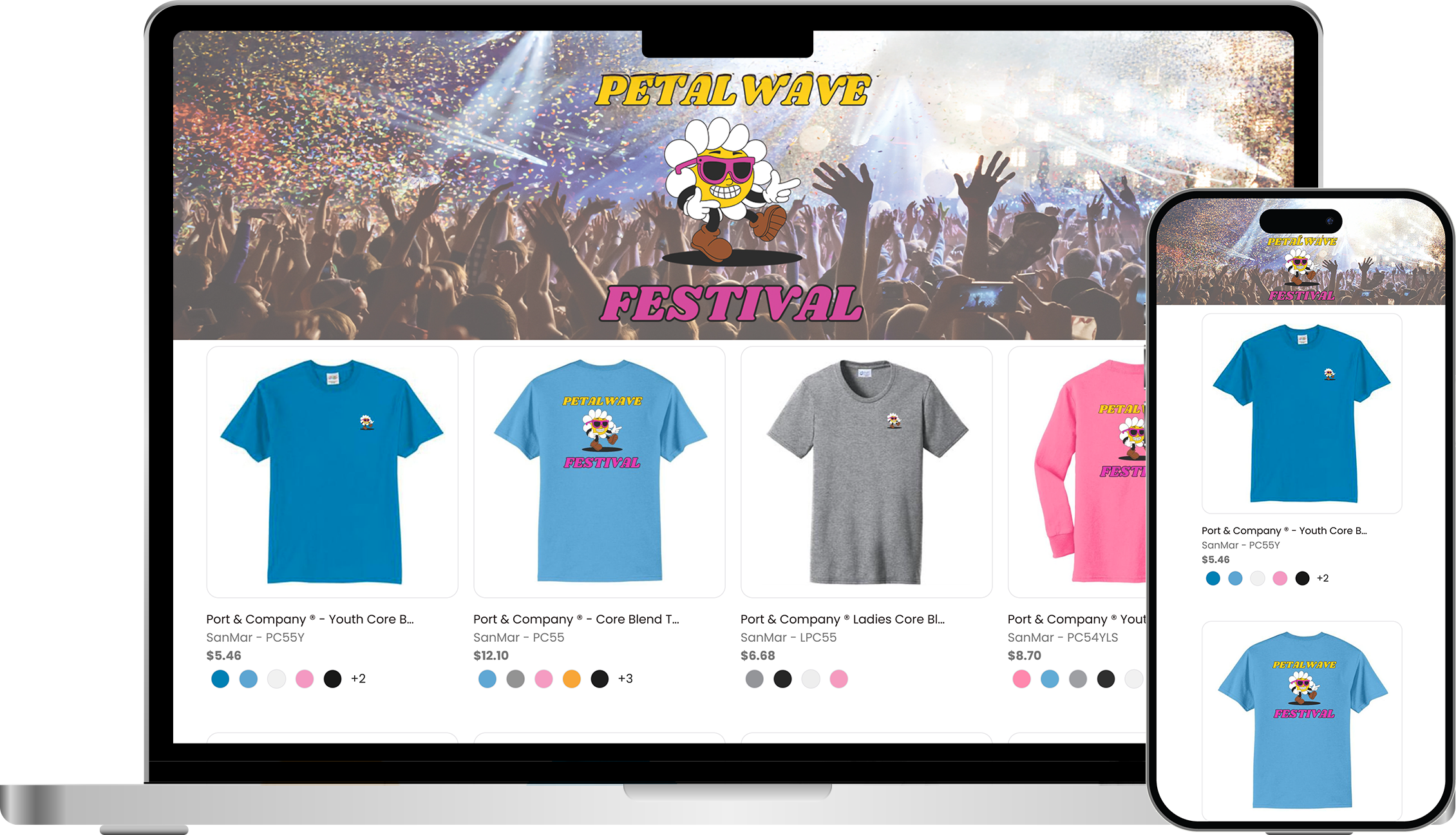 Music Festival Store
