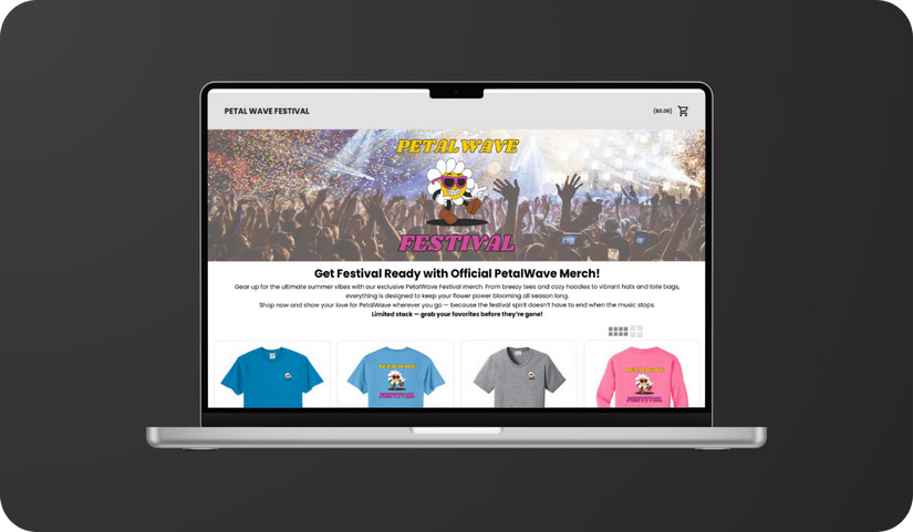 Music Festival Store