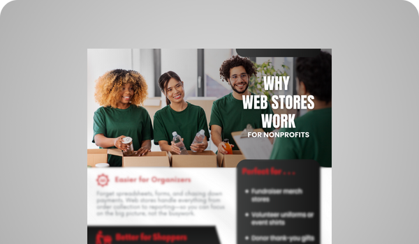 Why Web Stores Work for Nonprofits